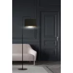 EMIBIG HILDE LP1 BL BLACK Fekete Beltéri Állólámpa E27 IP20 EB-1054-LP1