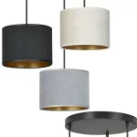 EMIBIG HILDE 3 BL PREMIUM MIX Fekete Beltéri Függőlámpa E27 IP20 EB-1055-3PREM