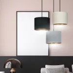 EMIBIG HILDE 3 BL PREMIUM MIX Fekete Beltéri Függőlámpa E27 IP20 EB-1055-3PREM