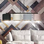 EMIBIG HILDE 4 BL MIX Fekete Beltéri Függőlámpa E27 IP20 EB-1055-4