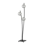 EMIBIG HUNTER LP3 BLACK/GRAFIT Fekete Beltéri Állólámpa E14 IP20 EB-1100-LP3