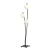 EMIBIG HUNTER LP3 BLACK/OPAL Fekete Beltéri Állólámpa E14 IP20 EB-1102-LP3