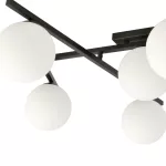 EMIBIG SMART 4 BLACK/OPAL Fekete Beltéri Mennyezeti lámpa E14 IP20 EB-1103-4