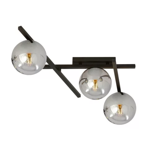 EMIBIG SMART 3 BLACK/GRAFIT Fekete Beltéri Mennyezeti lámpa E14 IP20 EB-1104-3