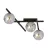 EMIBIG SMART 3 BLACK/GRAFIT Fekete Beltéri Mennyezeti lámpa E14 IP20 EB-1104-3