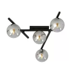 EMIBIG SMART 4 BLACK/GRAFIT Fekete Beltéri Mennyezeti lámpa E14 IP20 EB-1104-4