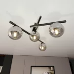 EMIBIG SMART 4 BLACK/GRAFIT Fekete Beltéri Mennyezeti lámpa E14 IP20 EB-1104-4