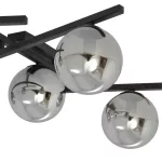EMIBIG SMART 5 BLACK/GRAFIT Fekete Beltéri Mennyezeti lámpa E14 IP20 EB-1104-5