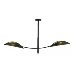 EMIBIG LOTUS 2 BLACK/GOLD Fekete Beltéri Mennyezeti lámpa E14 IP20 EB-1106-2