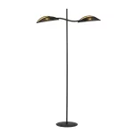 EMIBIG LOTUS LP2 BLACK/GOLD Fekete Beltéri Állólámpa E14 IP20 EB-1106-LP2