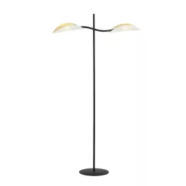   EMIBIG LOTUS LP2 WHITE/GOLD Fekete Beltéri Állólámpa E14 IP20 EB-1107-LP2