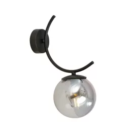   EMIBIG BOSTON  K1 BLACK/GRAFIT Fekete Beltéri Fali lámpa E14 IP20 EB-1110-K1