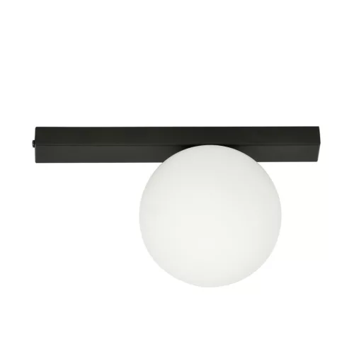 EMIBIG FIT 1 BLACK/OPAL Fekete Beltéri Mennyezeti lámpa E14 IP20 EB-1124-1