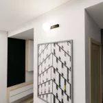 EMIBIG FIT 1 BLACK/OPAL Fekete Beltéri Mennyezeti lámpa E14 IP20 EB-1124-1