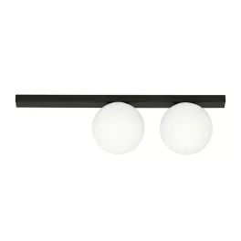   EMIBIG FIT 2 BLACK/OPAL Fekete Beltéri Mennyezeti lámpa E14 IP20 EB-1124-2