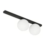 EMIBIG FIT 2 BLACK/OPAL Fekete Beltéri Mennyezeti lámpa E14 IP20 EB-1124-2