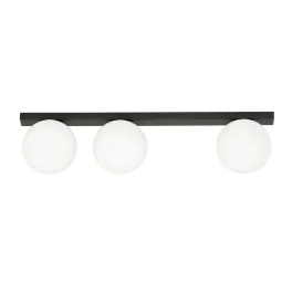   EMIBIG FIT 3 BLACK/OPAL Fekete Beltéri Mennyezeti lámpa E14 IP20 EB-1124-3
