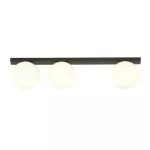 EMIBIG FIT 3 BLACK/OPAL Fekete Beltéri Mennyezeti lámpa E14 IP20 EB-1124-3