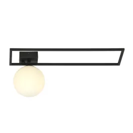   EMIBIG IMAGO 1B BLACK/OPAL Fekete Beltéri Mennyezeti lámpa E14 IP20 EB-1130-1B