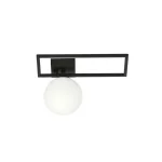 EMIBIG IMAGO 1D BLACK/OPAL Fekete Beltéri Mennyezeti lámpa E14 IP20 EB-1130-1D