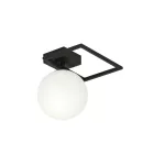 EMIBIG IMAGO 1E BLACK/OPAL Fekete Beltéri Mennyezeti lámpa E14 IP20 EB-1130-1E