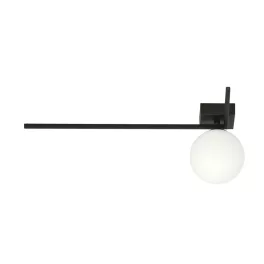   EMIBIG IMAGO 1F BLACK/OPAL Fekete Beltéri Mennyezeti lámpa E14 IP20 EB-1130-1F