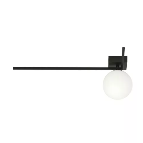 EMIBIG IMAGO 1F BLACK/OPAL Fekete Beltéri Mennyezeti lámpa E14 IP20 EB-1130-1F