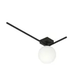 EMIBIG IMAGO 1F BLACK/OPAL Fekete Beltéri Mennyezeti lámpa E14 IP20 EB-1130-1F