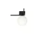 EMIBIG IMAGO 1G BLACK/OPAL Fekete Beltéri Mennyezeti lámpa E14 IP20 EB-1130-1G