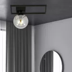 EMIBIG IMAGO 1D BLACK/GRAFIT Fekete Beltéri Mennyezeti lámpa E14 IP20 EB-1131-1D