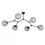 EMIBIG SPACE 6 BLACK/GRAFIT Fekete Beltéri Mennyezeti lámpa E14 IP20 EB-1134-6
