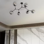 EMIBIG SPACE 6 BLACK/GRAFIT Fekete Beltéri Mennyezeti lámpa E14 IP20 EB-1134-6