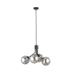 EMIBIG NOVA 4 BLACK/GRAFIT Fekete Beltéri Függőlámpa E14 IP20 EB-1140-4