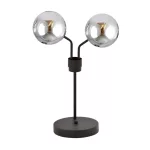 EMIBIG NOVA LN2 BLACK/GRAFIT Fekete Beltéri Asztali lámpa E14 IP20 EB-1140-LN2