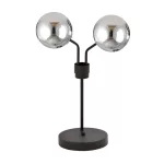 EMIBIG NOVA LN2 BLACK/GRAFIT Fekete Beltéri Asztali lámpa E14 IP20 EB-1140-LN2