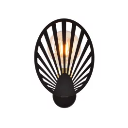  EMIBIG PLAYA K1 BLACK Fekete Beltéri Fali lámpa E27 IP20 EB-1146-K1