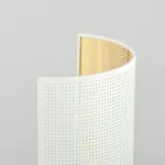 EMIBIG ASTON K1 WHITE/GOLD Fekete Beltéri Fali lámpa E14 IP20 EB-1147-K1