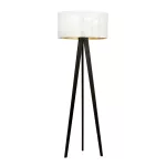 EMIBIG ASTON LP1 WHITE/GOLD Fekete Beltéri Állólámpa E27 IP20 EB-1147-LP1