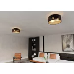 EMIBIG ASTON 3 BLACK/GOLD Fekete Beltéri Mennyezeti lámpa E27 IP20 EB-1148-3