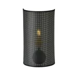EMIBIG ASTON K1 BLACK/GOLD Fekete Beltéri Fali lámpa E14 IP20 EB-1148-K1