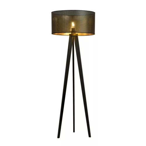 EMIBIG ASTON LP1 BLACK/GOLD Fekete Beltéri Állólámpa E27 IP20 EB-1148-LP1