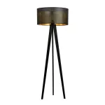 EMIBIG ASTON LP1 BLACK/GOLD Fekete Beltéri Állólámpa E27 IP20 EB-1148-LP1