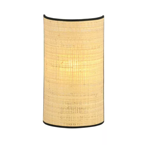 EMIBIG ASTON K1 RATTAN Fekete Beltéri Fali lámpa E14 IP20 EB-1149-K1
