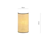 EMIBIG ASTON K1 RATTAN Fekete Beltéri Fali lámpa E14 IP20 EB-1149-K1