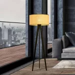 EMIBIG ASTON LP1 RATTAN Fekete Beltéri Állólámpa E27 IP20 EB-1149-LP1
