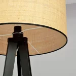 EMIBIG ASTON LP1 RATTAN Fekete Beltéri Állólámpa E27 IP20 EB-1149-LP1