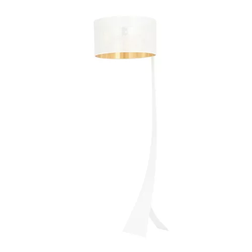 EMIBIG ESTRELLA LP1 WHITE/GOLD Fekete Beltéri Állólámpa E27 IP20 EB-1155-LP1
