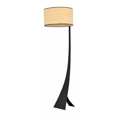 EMIBIG ESTRELLA LP1 RATTAN Fekete Beltéri Állólámpa E27 IP20 EB-1157-LP1