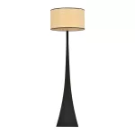 EMIBIG ESTRELLA LP1 RATTAN Fekete Beltéri Állólámpa E27 IP20 EB-1157-LP1