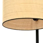 EMIBIG ESTRELLA LP1 RATTAN Fekete Beltéri Állólámpa E27 IP20 EB-1157-LP1